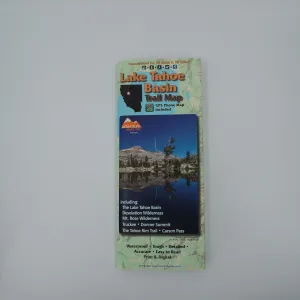 Adventuremaps Lake Tahoe Map