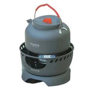 ALOCS  Wind Shield Camping Gas Stove Outdoor Hiking Butane Propane Burner for Backpacking Picnic Emergency Cooking