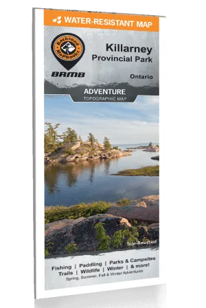 Backroad Mapbooks Killarney Map - Water-Resistant