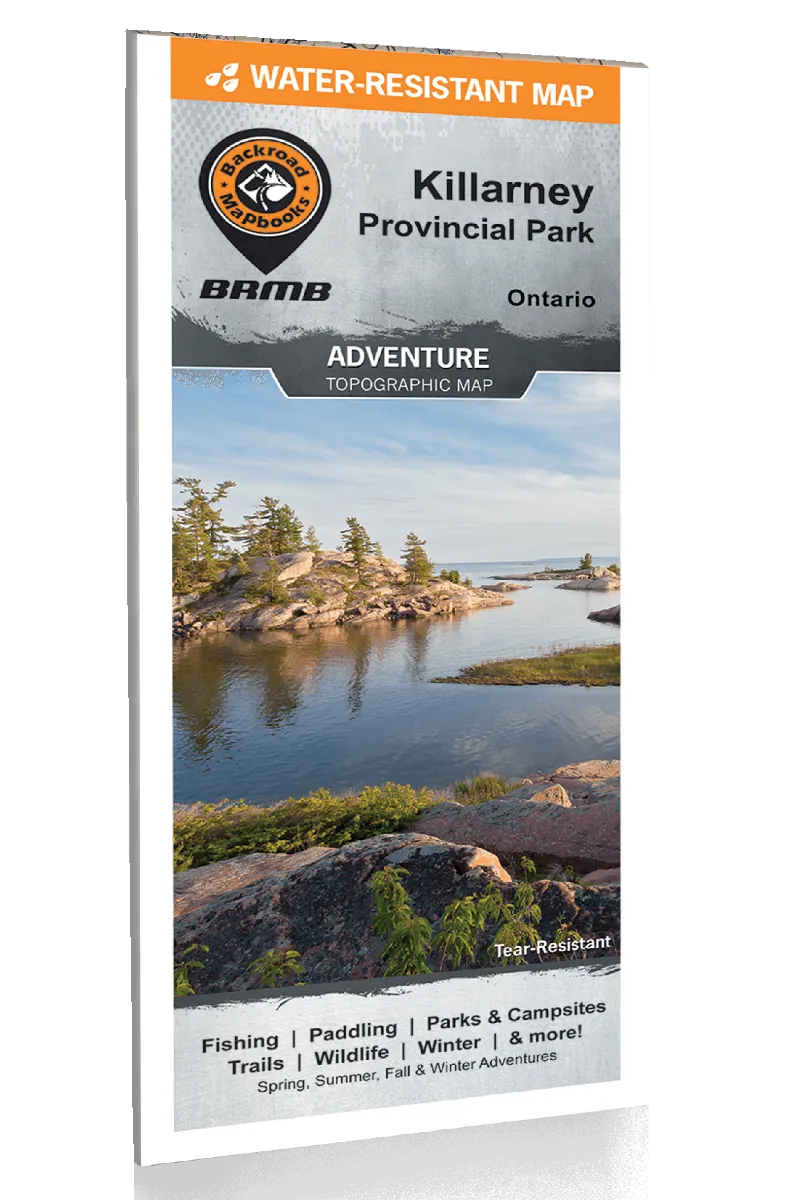 Backroad Mapbooks Killarney Map - Water-Resistant