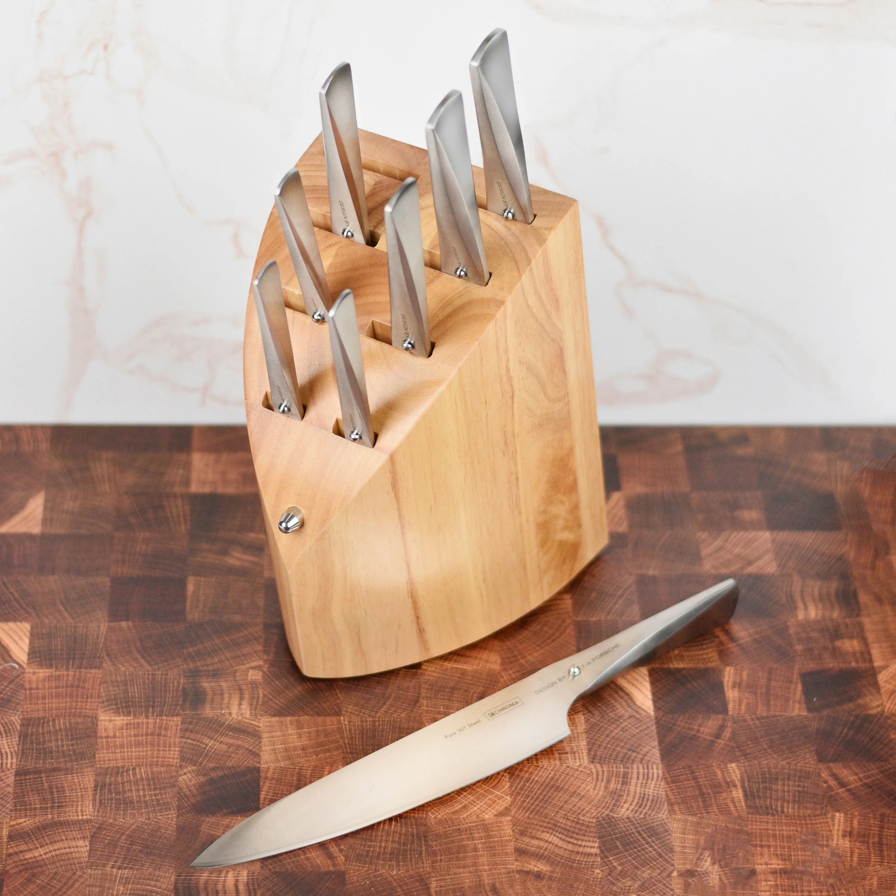Chroma Type 301 9 Piece Deluxe Knife Block Set