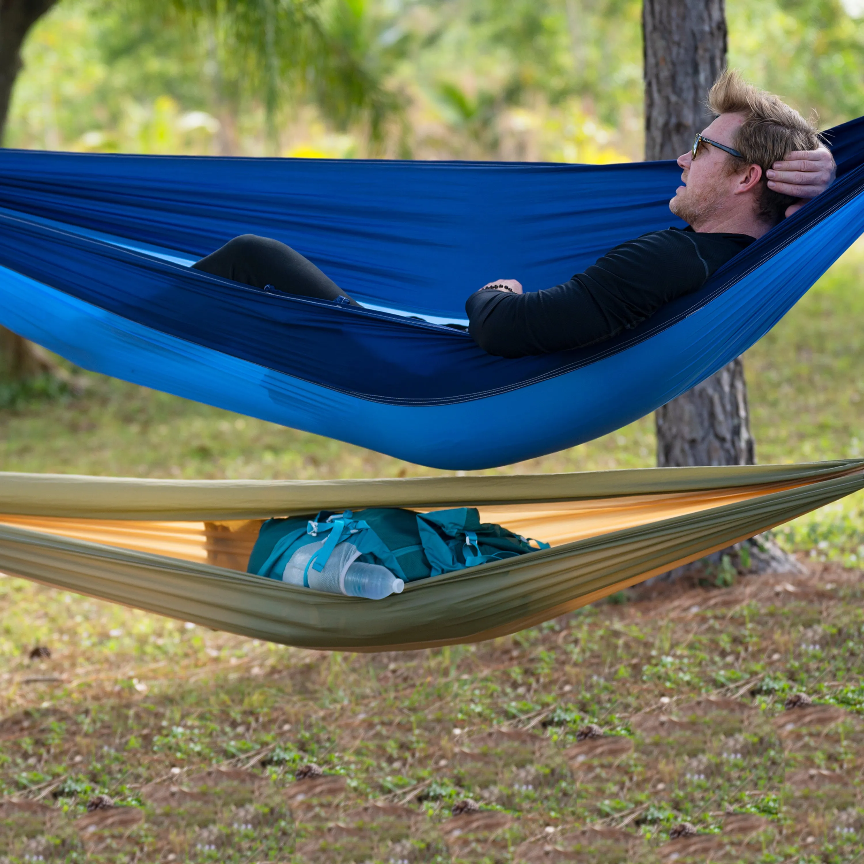 Cozy Camper Bundle | Camping Hammock   Rain Shelter