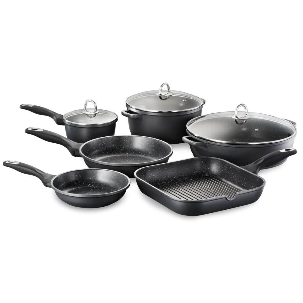 Cuisine::pro® GRANITE Cookware Set 9pc