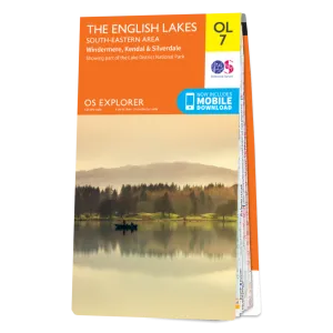 Explorer OL7 - The Lake District: South-eastern area 1:25,000