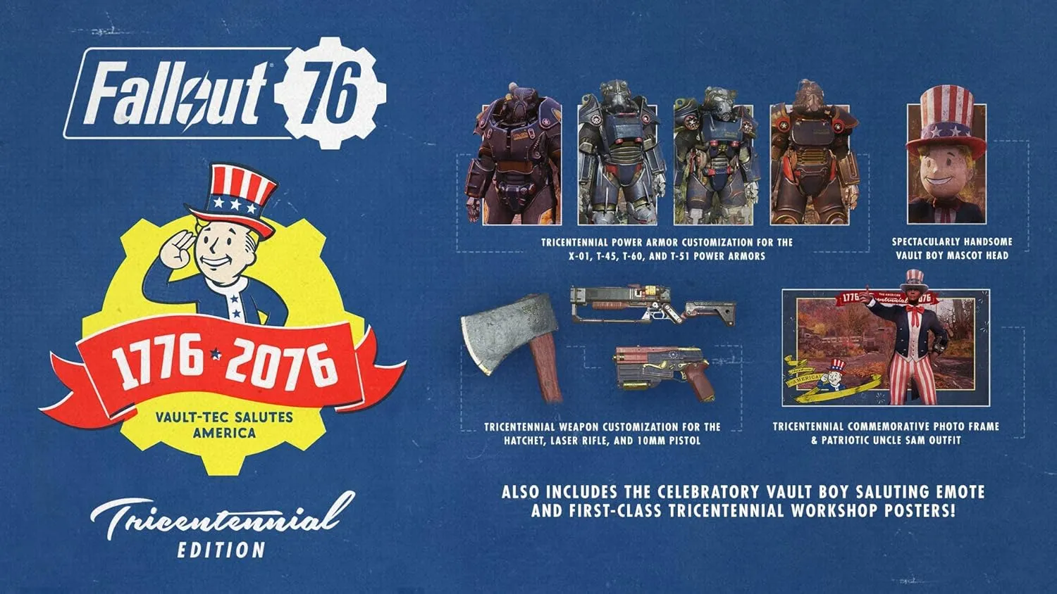 Fallout 76 - Xbox One Tricentennial Edition