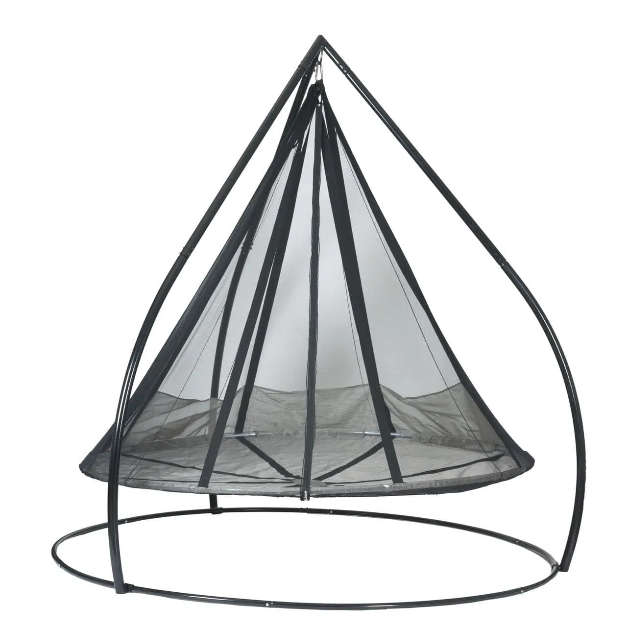 FlowerHouse 7ft dia Hanging Hammock Flying Saucer with Stand - FHFSSVR-SET