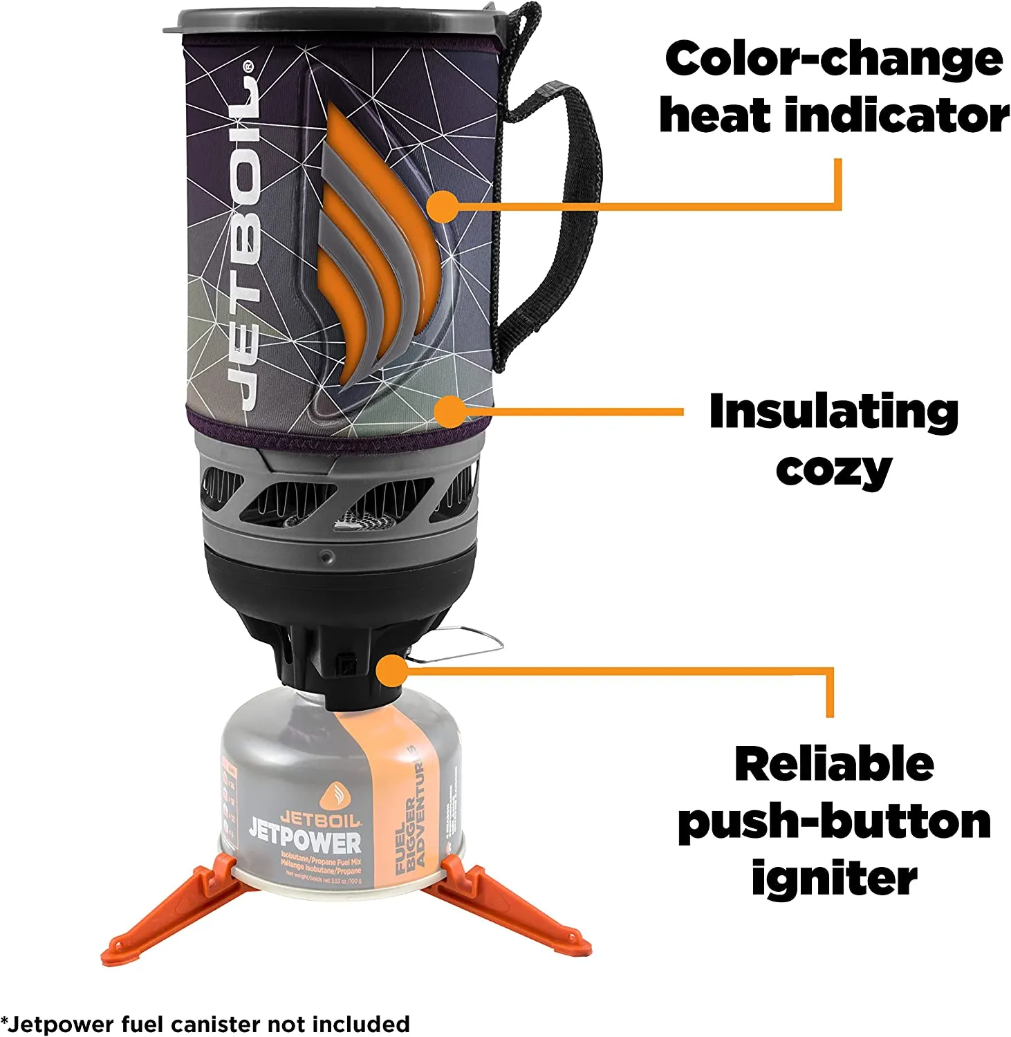 Jetboil Flash Camping and Backpacking Stove Cooking System