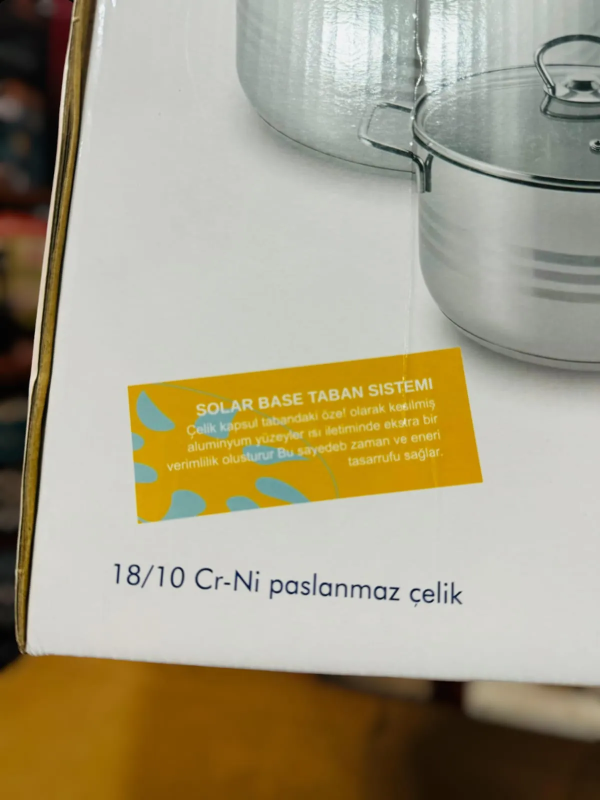 Korkmaz 10pcs Astra A-1901 Pro Cr-Ni Cookware Set