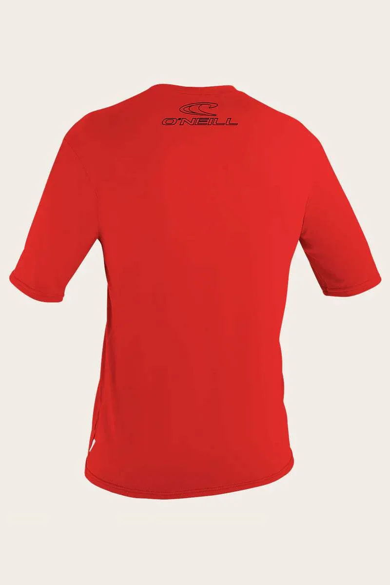 O'Neill Basic Skins UPF 50  Short Sleeve Men's Sun Shirt – Lightweight, Breathable & UV Protection for Outdoor Adventures
