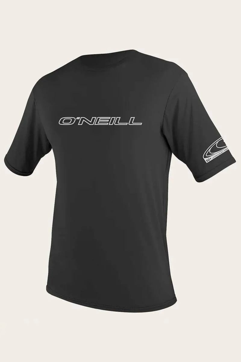 O'Neill Basic Skins UPF 50  Short Sleeve Men's Sun Shirt – Lightweight, Breathable & UV Protection for Outdoor Adventures