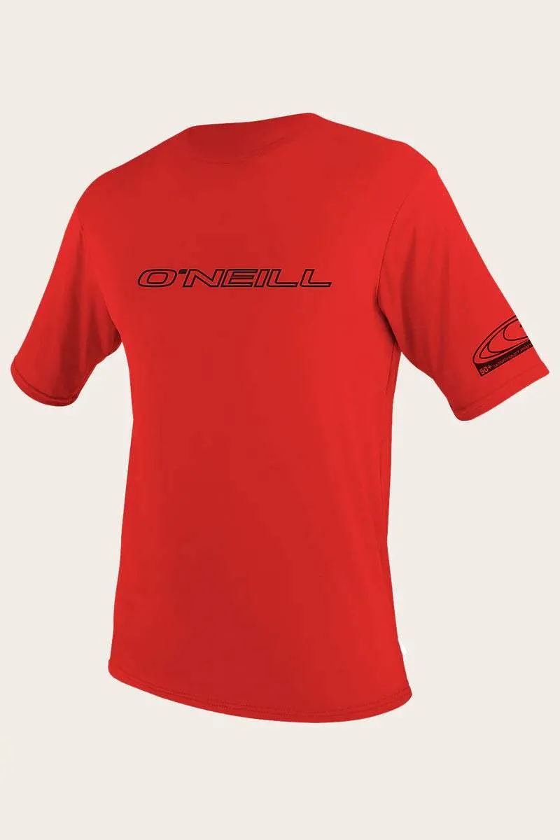 O'Neill Basic Skins UPF 50  Short Sleeve Men's Sun Shirt – Lightweight, Breathable & UV Protection for Outdoor Adventures