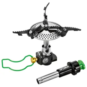 Optimus Crux Lite Camping Hiking Camp Stove   Piezo Compact Foldable Lightweight