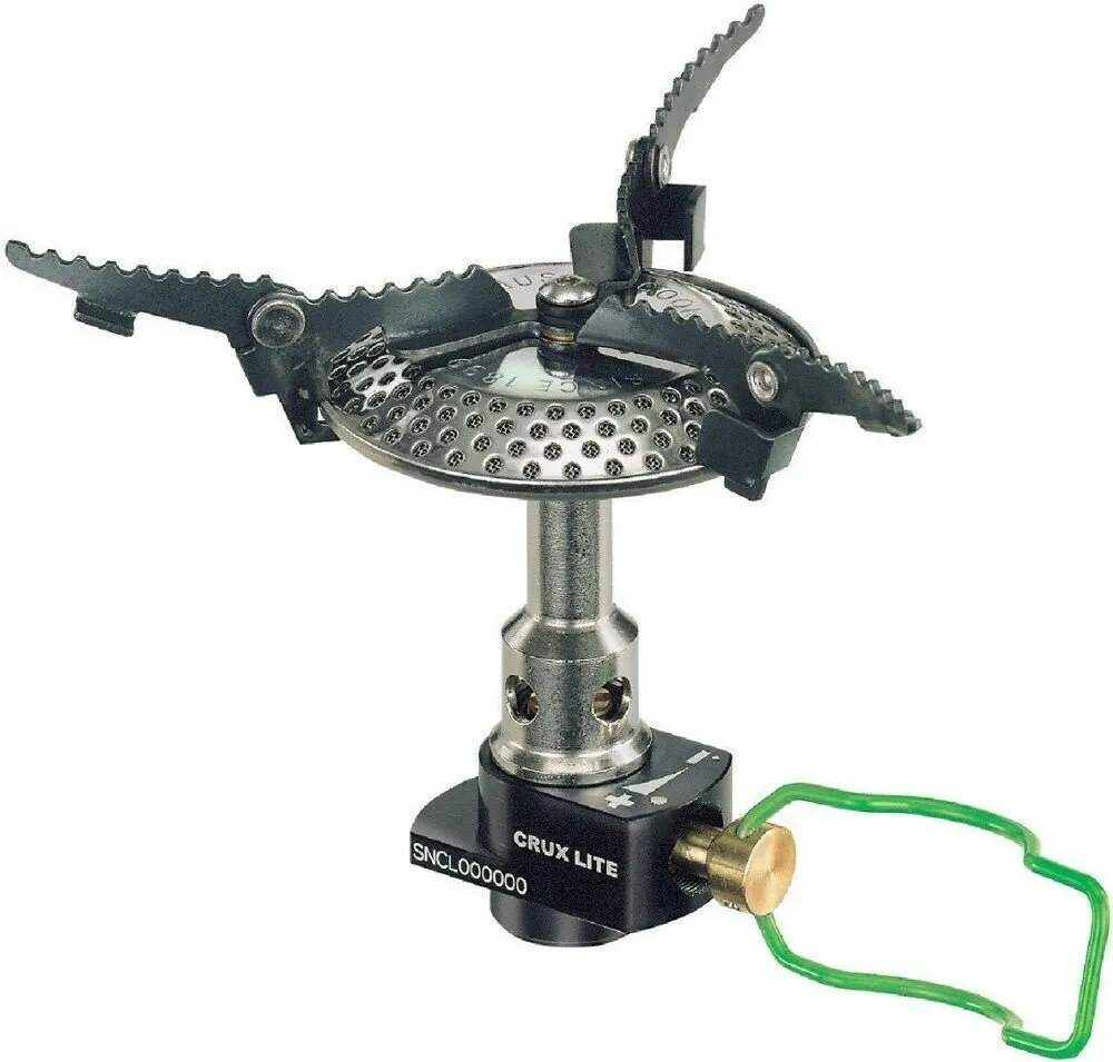 Optimus Crux Lite Camping Hiking Camp Stove   Piezo Compact Foldable Lightweight