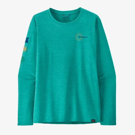 Patagonia Women's Long-Sleeved Capilene® Cool Daily Graphic Shirt - Waters