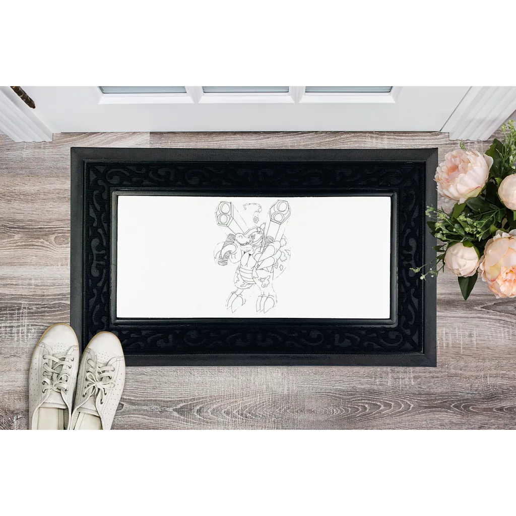 rector___sketch_by_marickbooster_d4ob9u8-fullview Sublimation Heavy Duty Door Mat