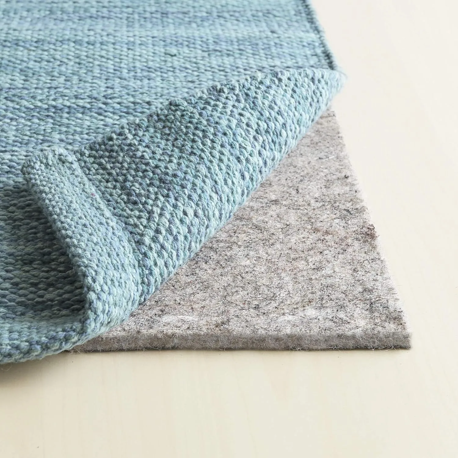RUGPADUSA - Basics - 9'x12' - 1/4" Thick - 100% Felt - Protective Cushioning Rug Pad - Safe for All Floors and Finishes Including Hardwoods
