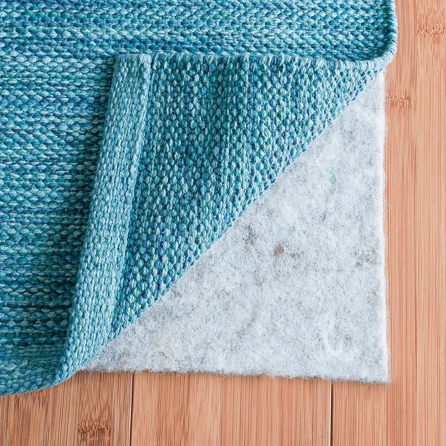 RUGPADUSA - Basics - 9'x12' - 1/4" Thick - 100% Felt - Protective Cushioning Rug Pad - Safe for All Floors and Finishes Including Hardwoods