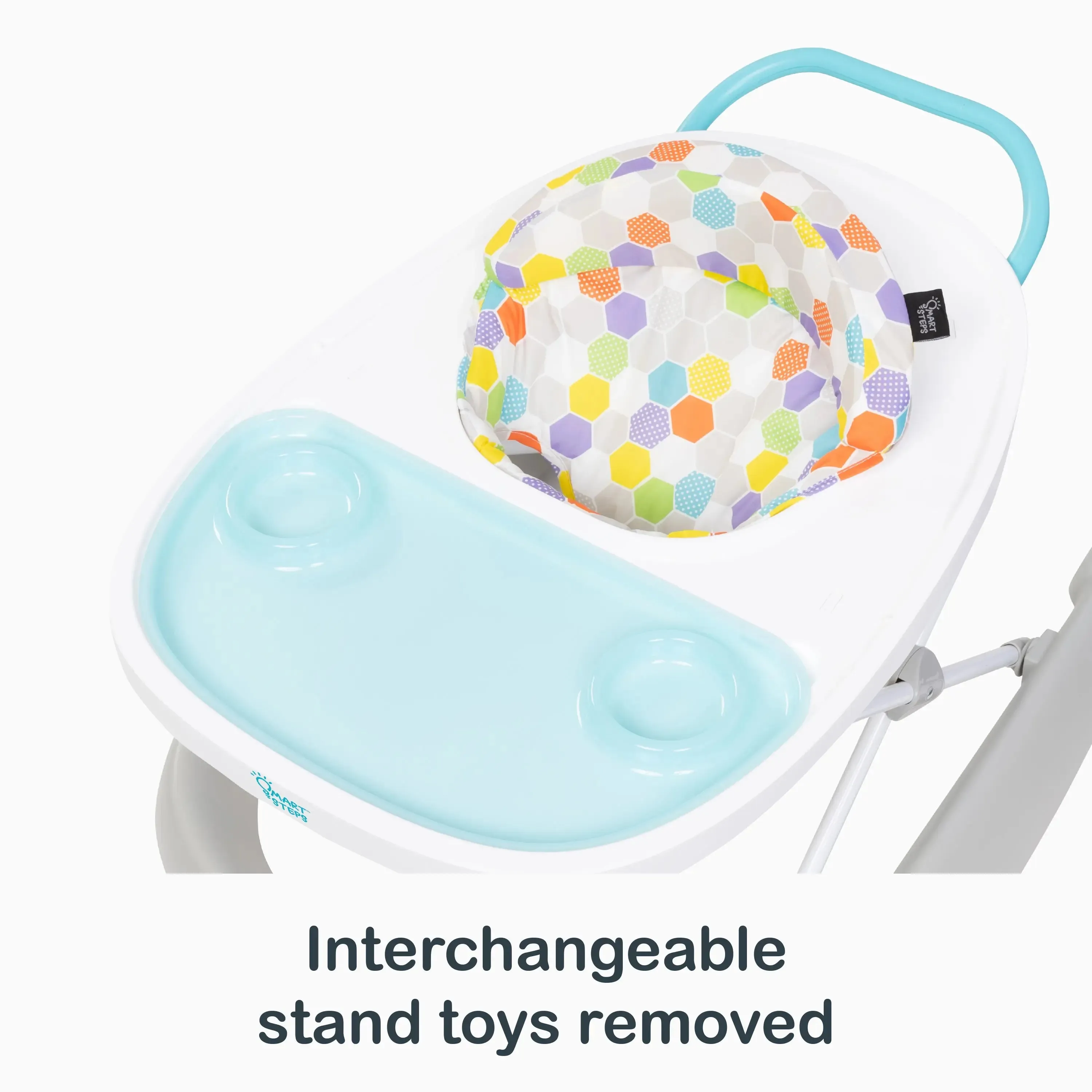 Smart Steps® Dine N’ Play 3-in-1 Feeding Walker - Hexagon Dots (Walmart Exclusive)