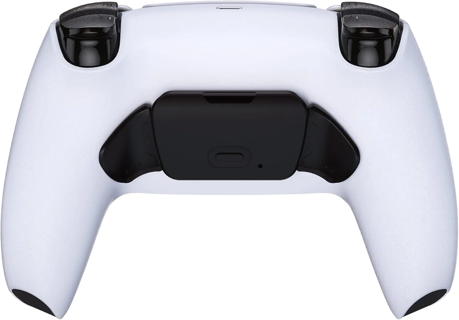 Solid Black Replacement Redesigned K1 K2 Back Button Keys Set for eXtremerate Rise Remap Kit for PS5 Controller - Only Buttons, Without Controller & Rise Remap Board