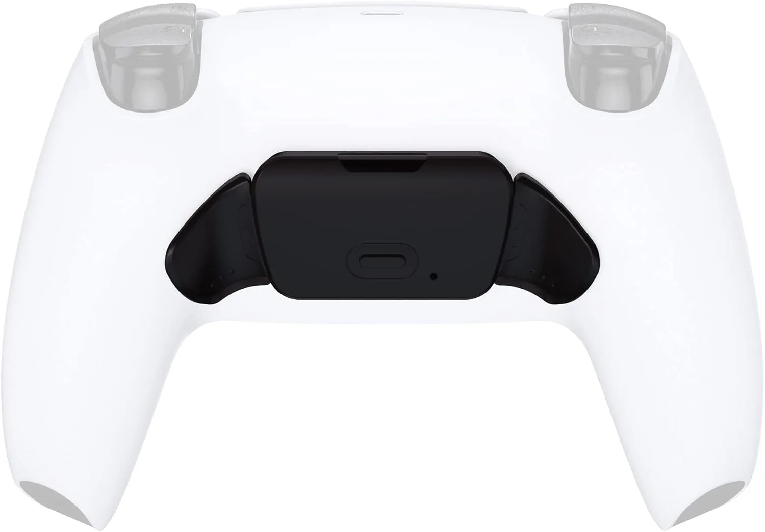 Solid Black Replacement Redesigned K1 K2 Back Button Keys Set for eXtremerate Rise Remap Kit for PS5 Controller - Only Buttons, Without Controller & Rise Remap Board