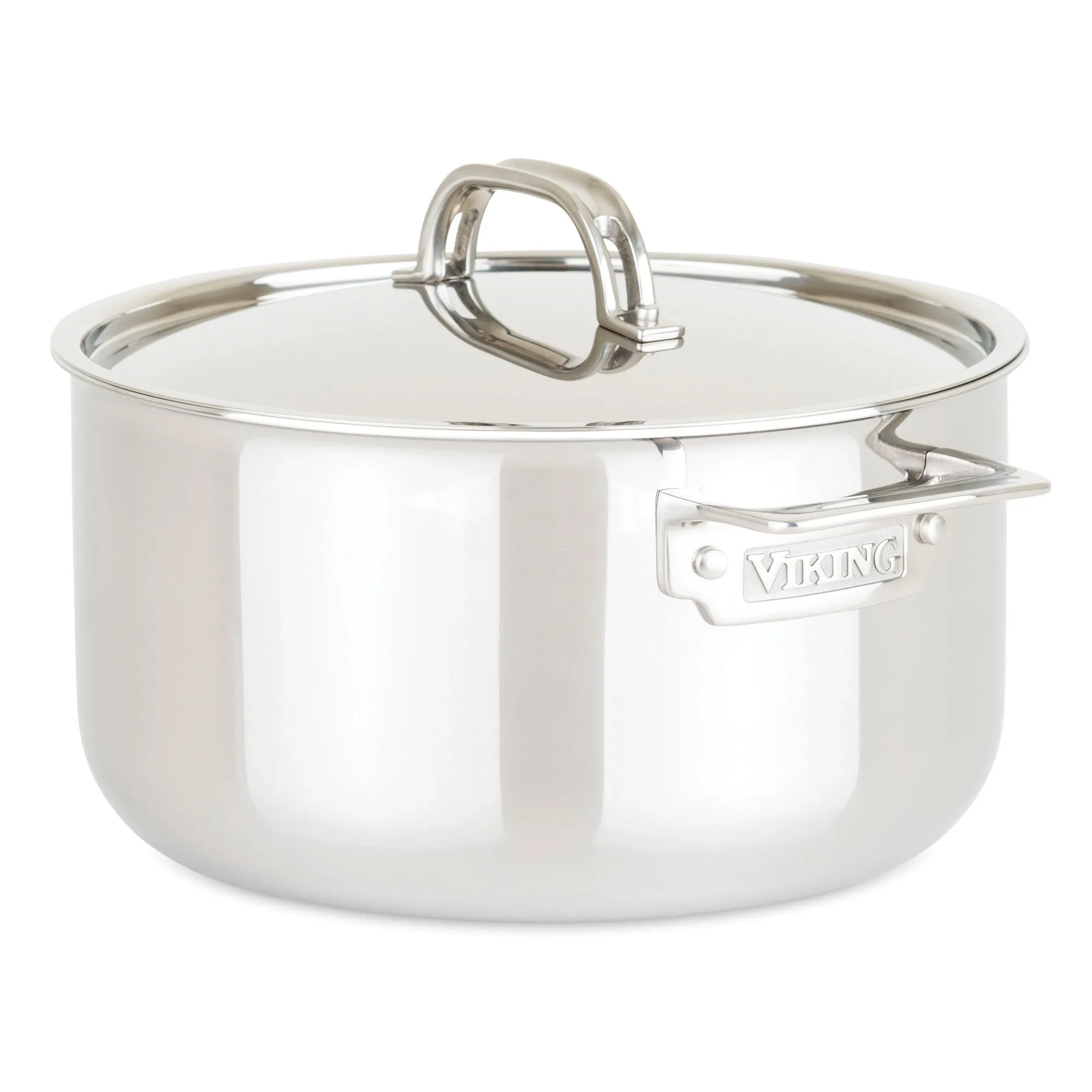 Viking 7-Ply Titanium 10-Piece Cookware Set with Metal Lids