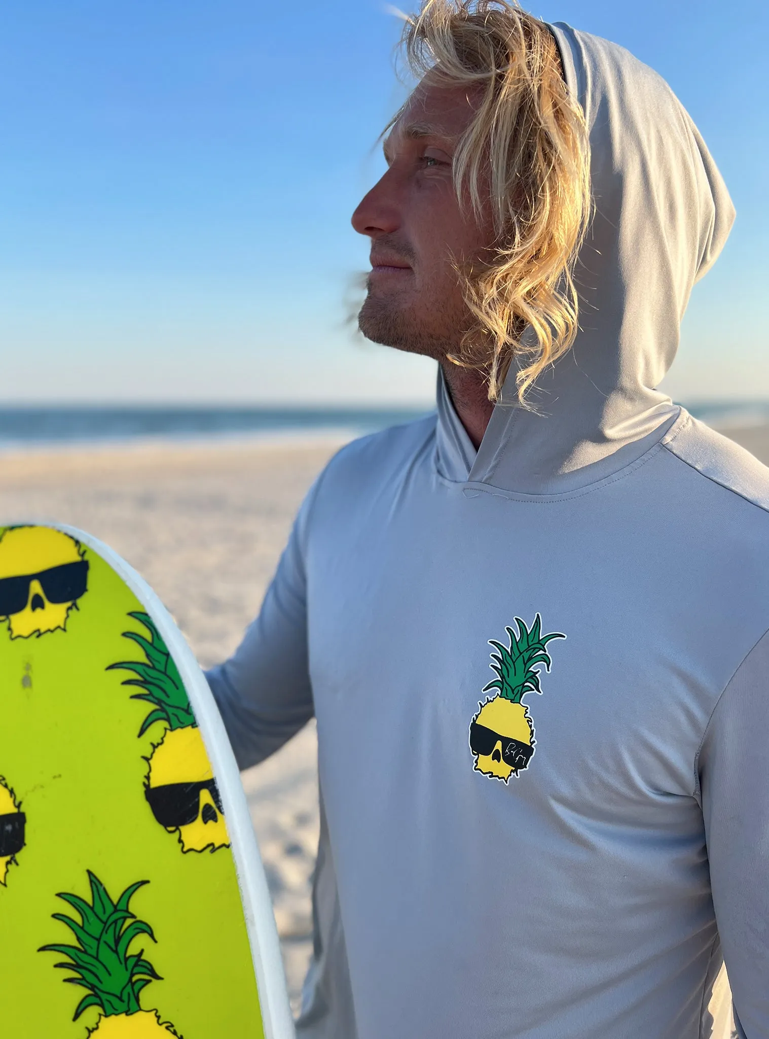 Wave Bandit x Ben Gravy Performance L/S Hooded Shirt